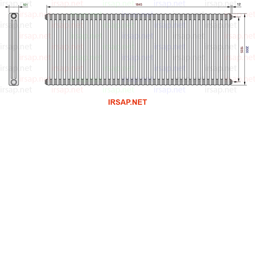 Радиатор IRSAP Tesi 32000/41 T30 CL 01